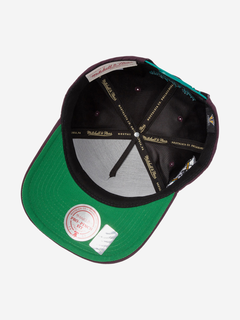 Бейсболка MITCHELL NESS HP9766-ADUPURP Anaheim Ducks NHL (фиолетовый)