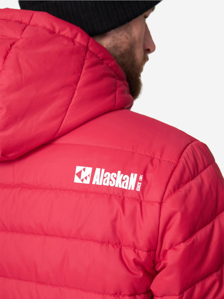 Куртка мужская Alaskan Juneau Red утепленная стеганая
