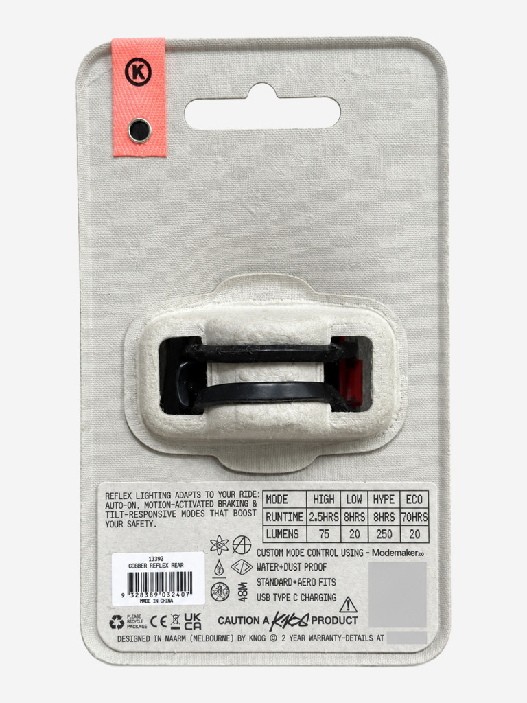 Фонарь задний Knog Cobber Reflex