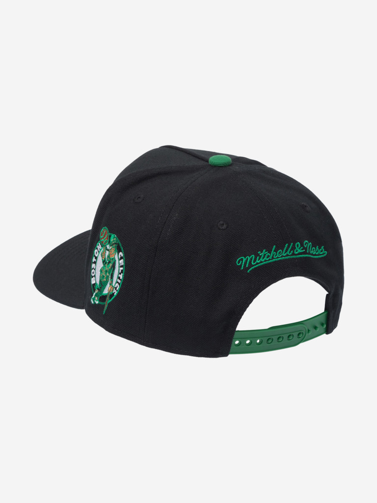 Бейсболка MITCHELL NESS HP12823-BCEBLCK Boston Celtics NBA