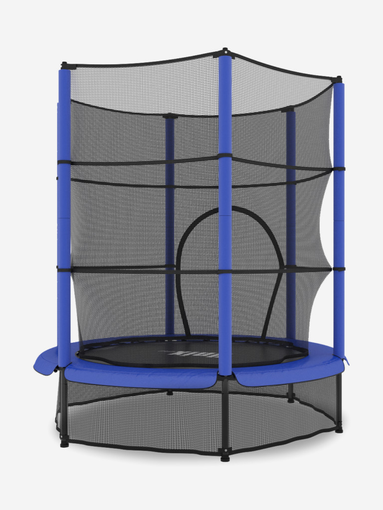 Батут каркасный для детей UNIX Line Kids 4,6 ft, общий диаметр 140 см, до 50 кг