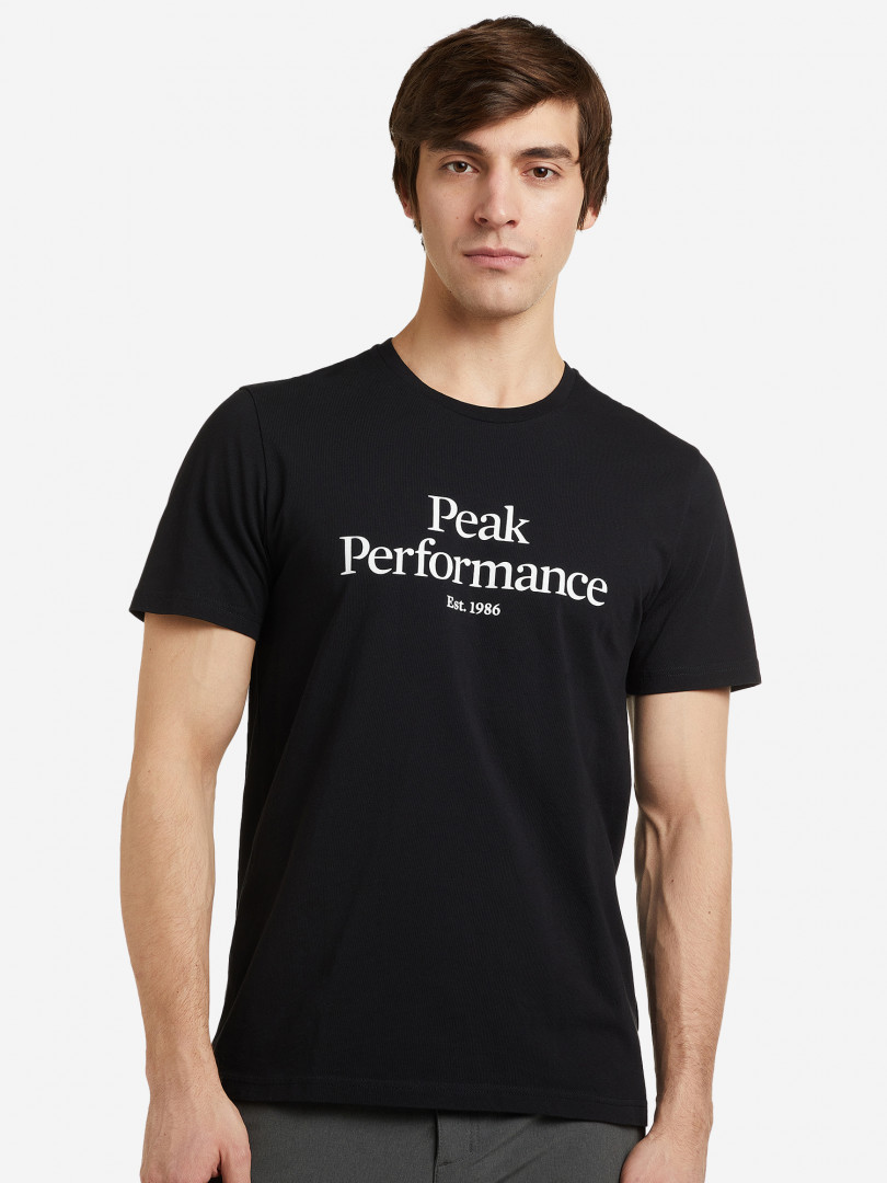 фото Футболка мужская peak performance original, черный