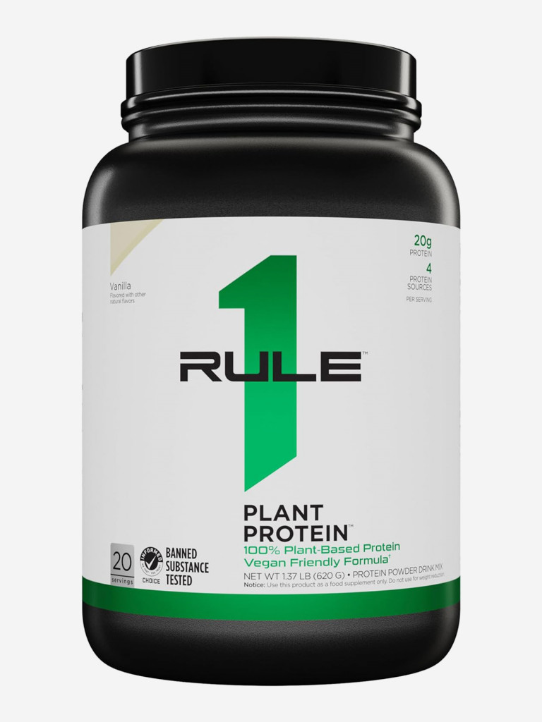 Протеин Rule 1 Plant, 620 г, Ваниль