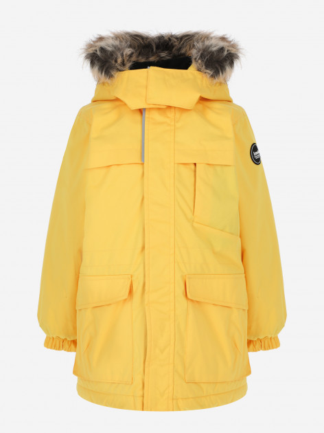 Куртка утепленная для мальчиков Lassie Sachka 7100005A желтый