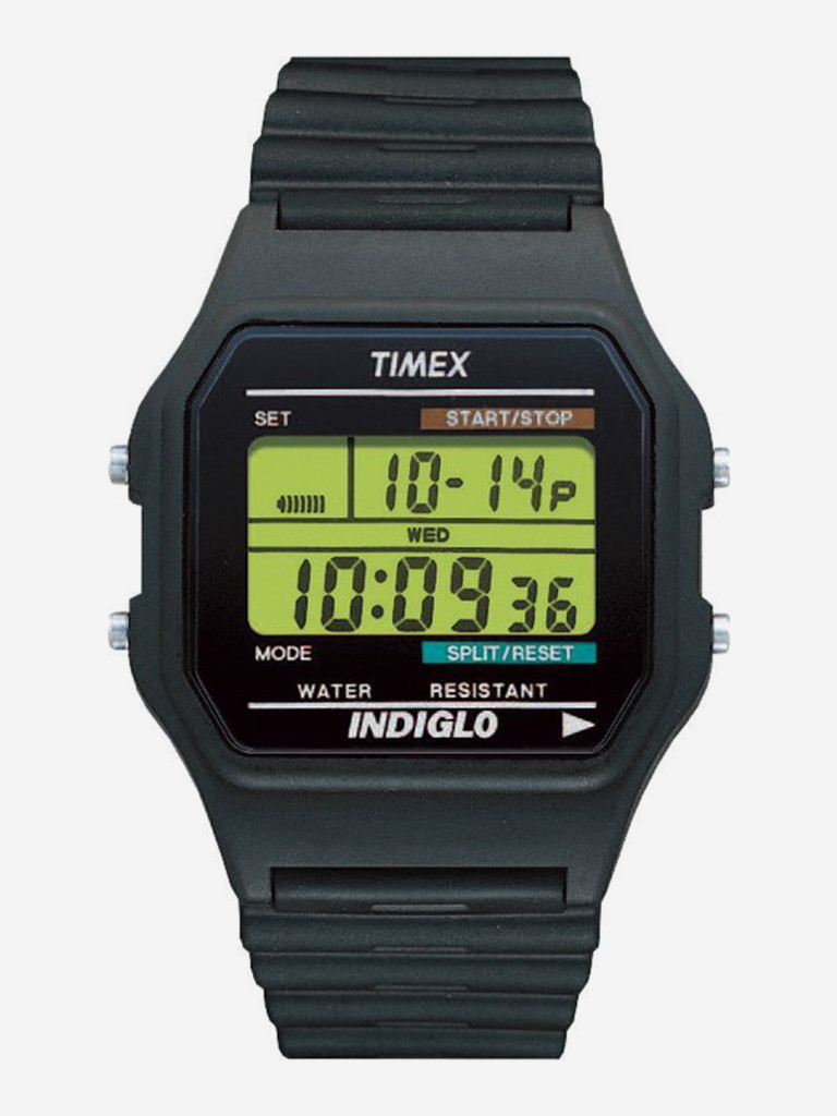 Спортивные часы TIMEX TW2U84000, Электронные, 34 мм, с подсветкой Indiglo