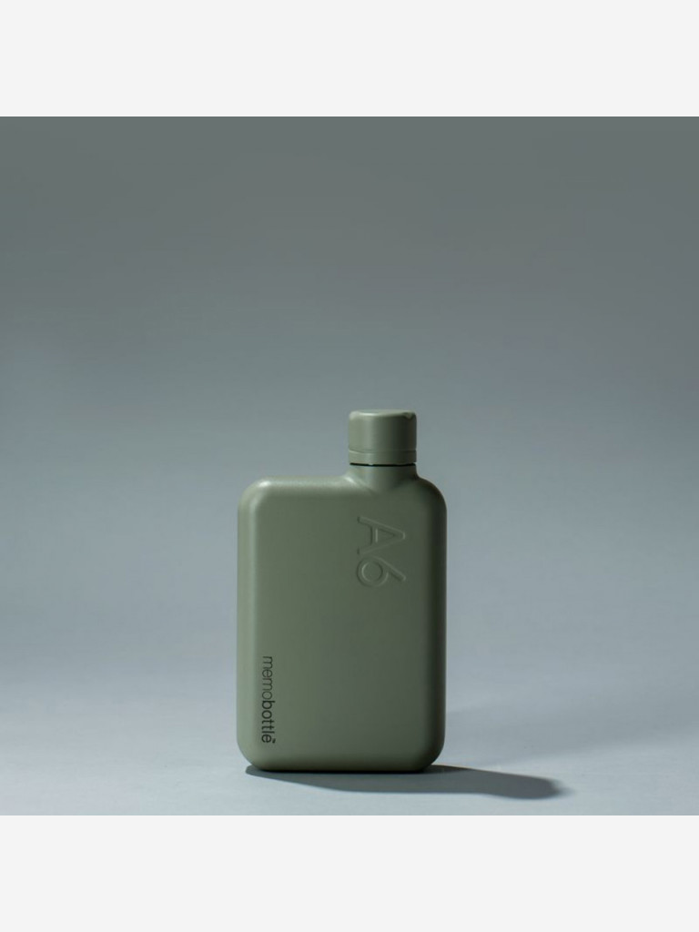 Бутылка из нержавеющей стали Memobottle A6, зеленый