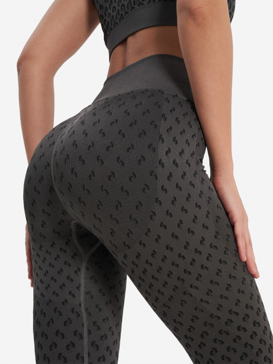 Легинсы женские Demix HighFlow Yoga Seamless Gfx