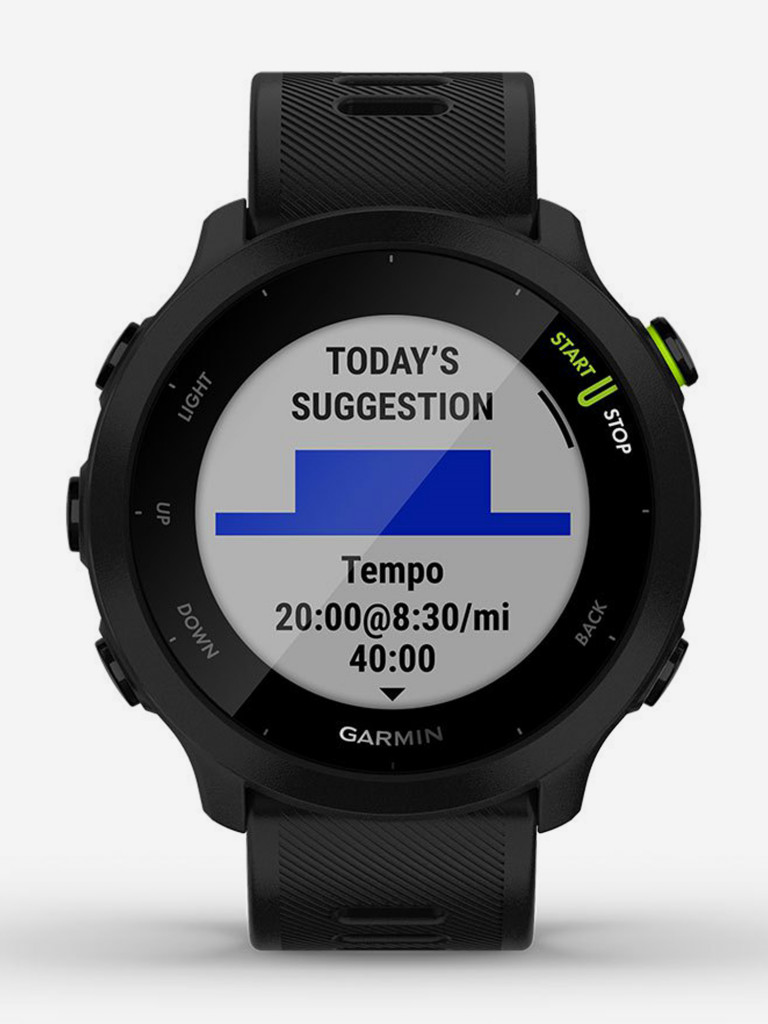 Спортивные наручные часы Garmin Forerunner 55 Black