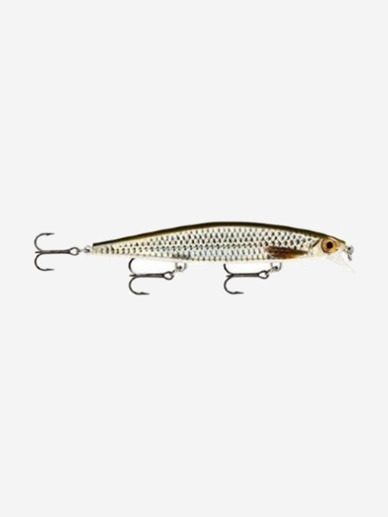 Воблер для рыбалки RAPALA Shadow Rap 11, 11см, 13гр, цвет ROL, медленно тонущий