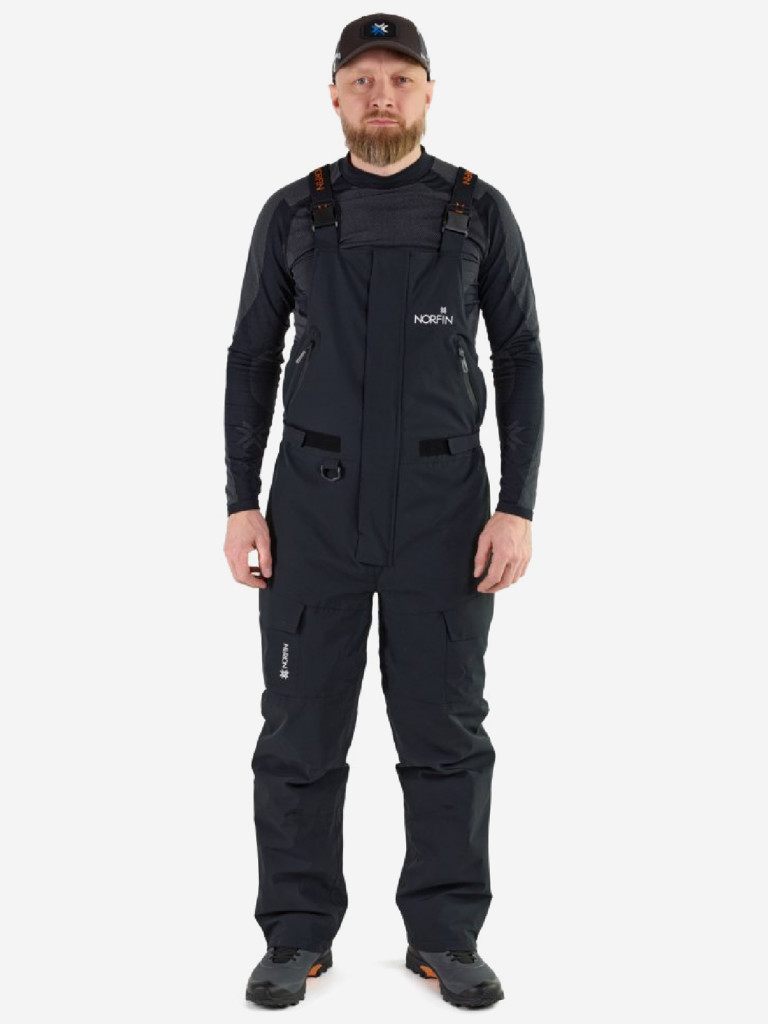 Полукомбинезон мужской Norfin REBEL PRO PANTS DG для охоты и рыбалки