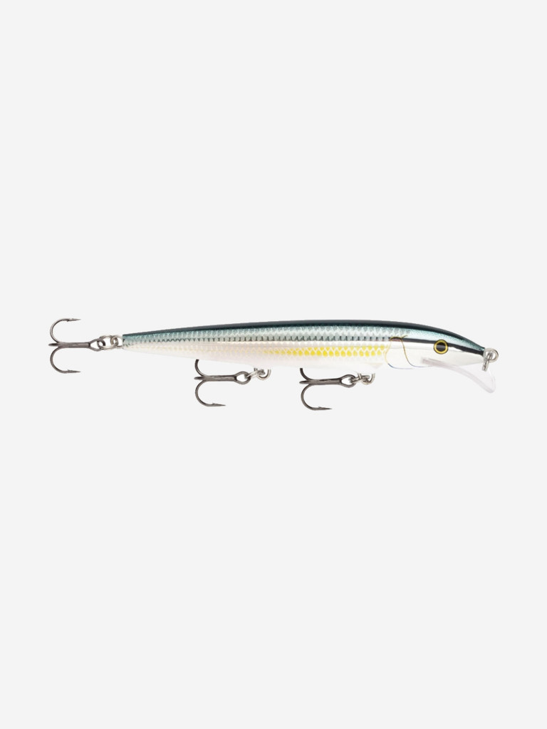 Воблер для рыбалки RAPALA Scatter Rap Minnow 11, 11см, 6гр, цвет ALB, плавающий