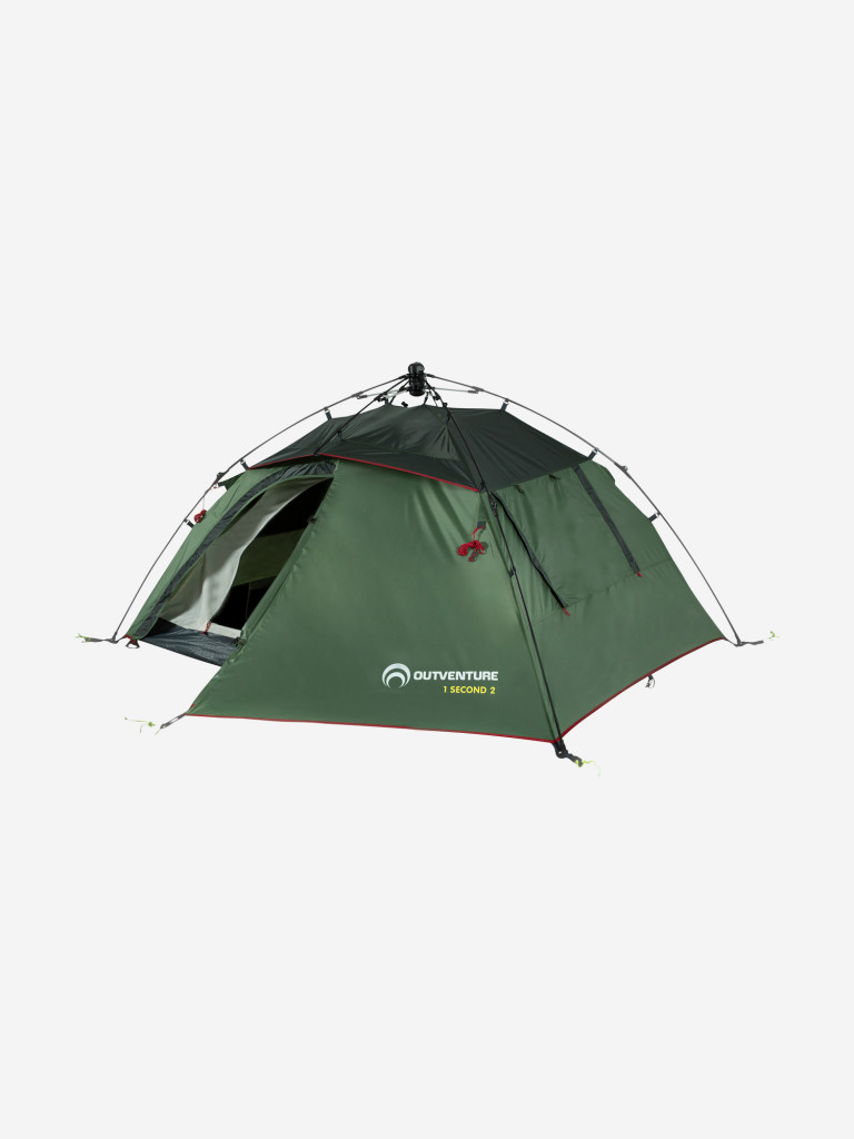 Палатка 2-местная Outventure 1 Second Tent 2 темно-зелёный цвет — купить за  7649 руб. со скидкой 10 %, отзывы в интернет-магазине Спортмастер