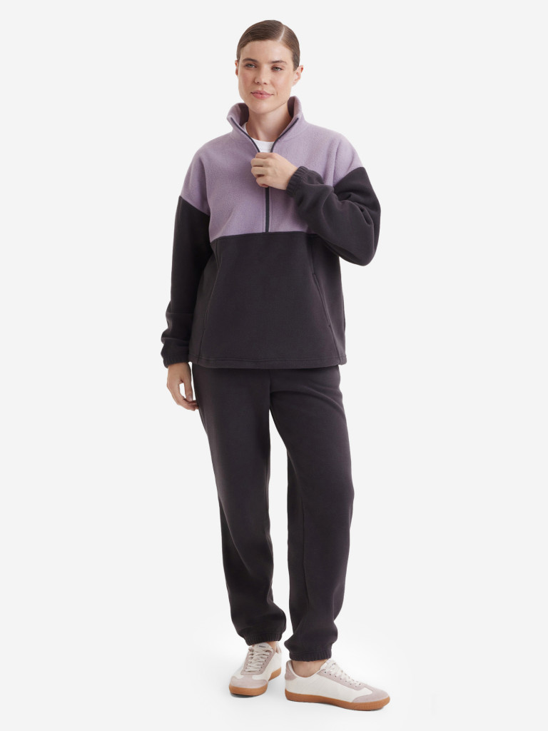 Джемпер женский oversize PointHit на молнии с карманами
