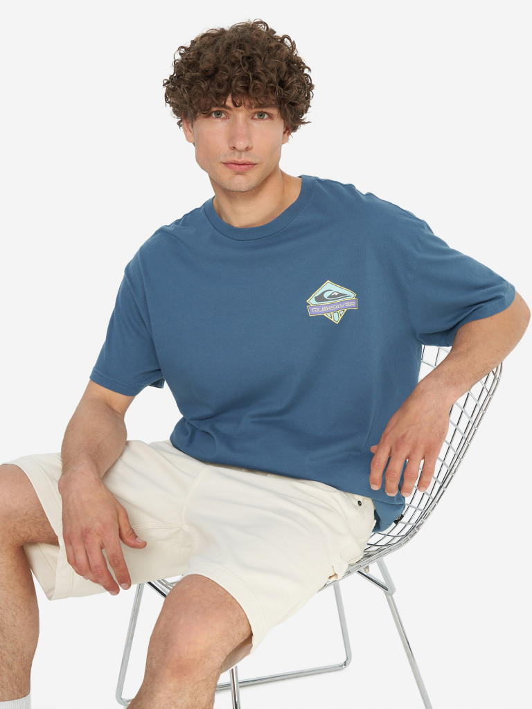 Футболка мужская оверсайз Quiksilver Crystal Jet
