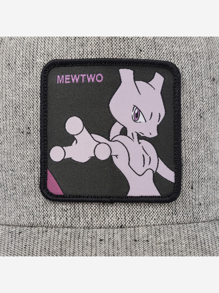 Бейсболка CAPSLAB CL/PKM6/1/PCT/MEW Pokemon Mewtwo (серый)