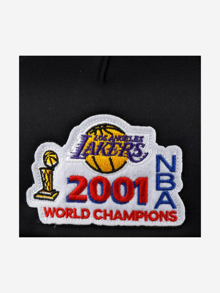 Бейсболка с сеточкой MITCHELL NESS 5HSSMM21033-LALBLCK Los Angeles Lakers NBA (черный)
