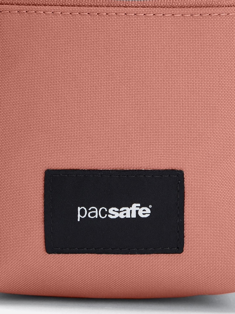 Сумка антивор Pacsafe GO Micro Crossbody, розовый, 1,5 л.