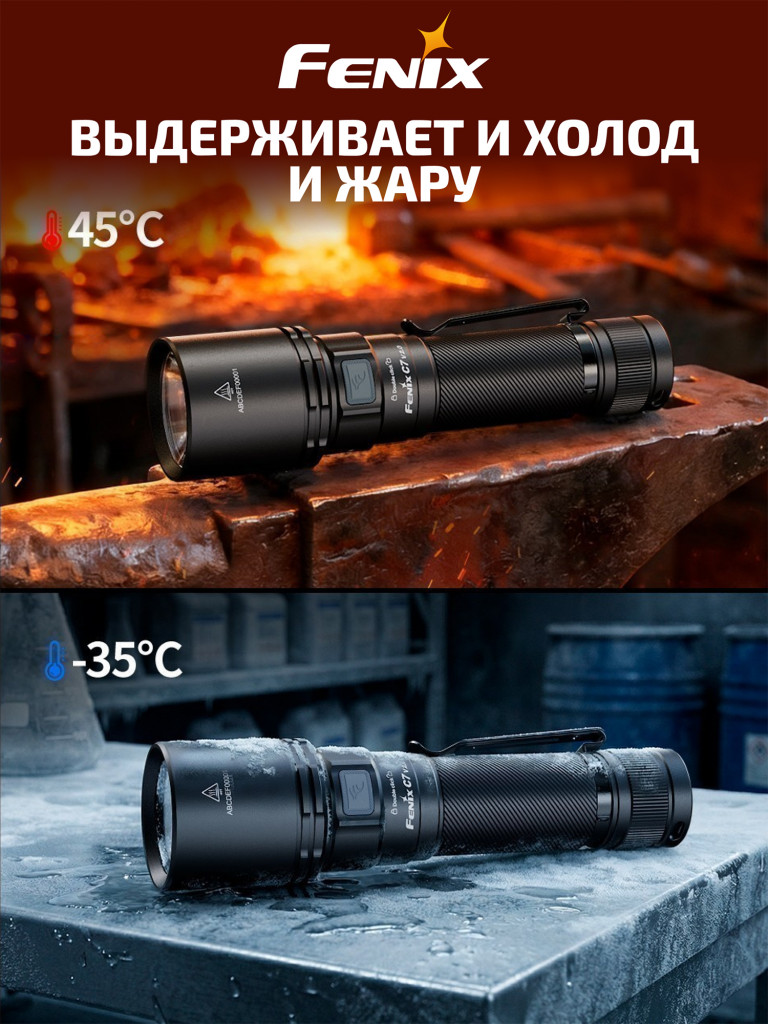 Фонарь Fenix индустриальный C7 V2.0 3300 люмен