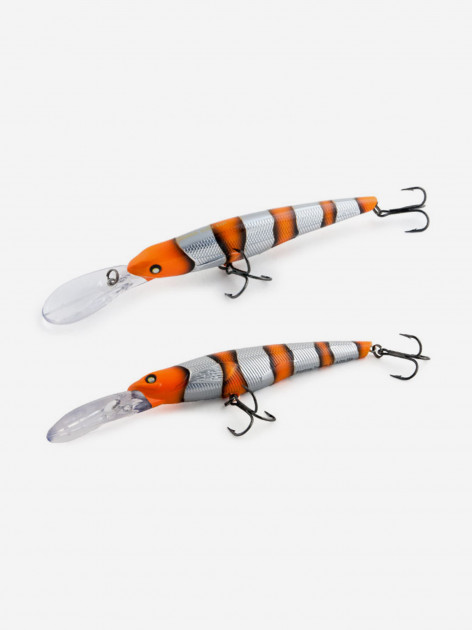 AKARA BULLET 115F Jerk Bait – Galleggiante Lento Per Bass E Luci, Affonda Fino A 4m, 16g, 115mm