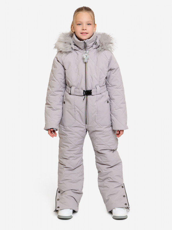 Комбинезон для девочки batik Ярина серебристо- бежевый