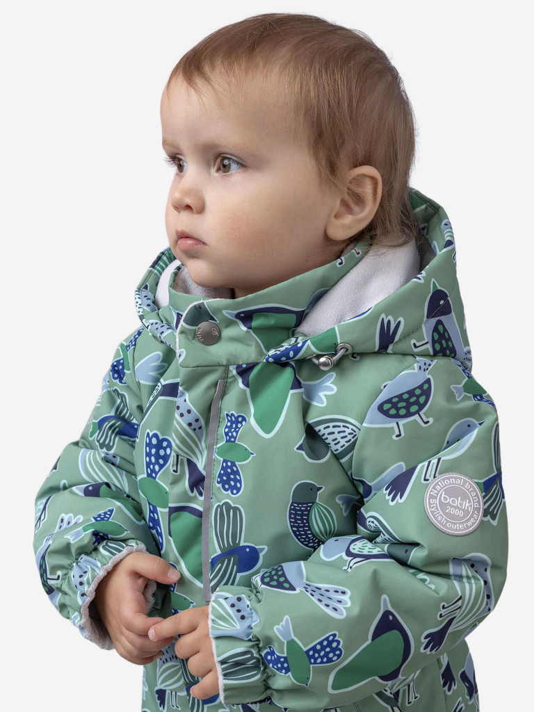 Кобинезон детский batik Брауни принт мультиколор оливковый