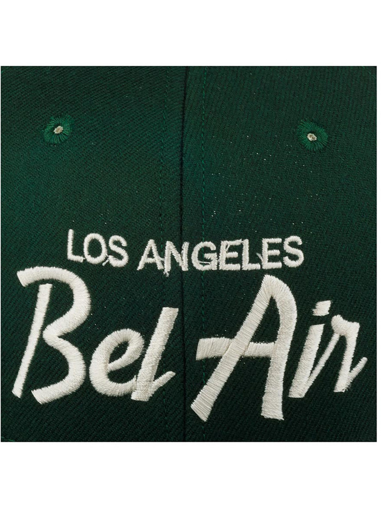 Бейсболка с прямым козырьком HOOD 100-MWL001-CA010-FR Bel Air, CA (зеленый)