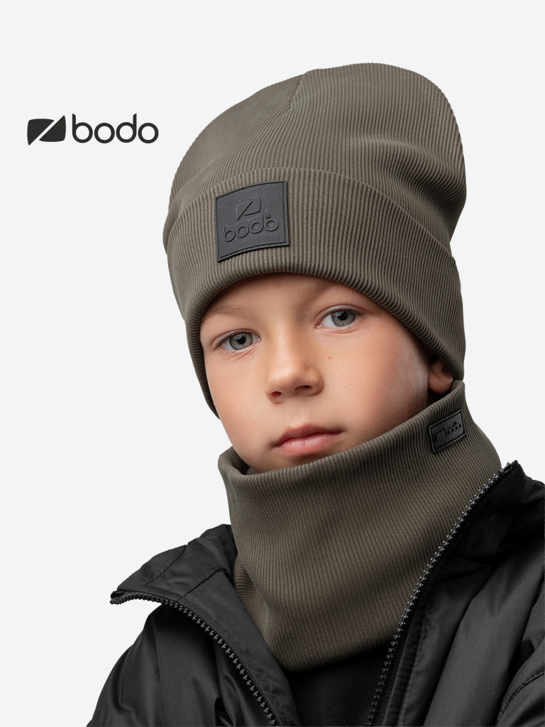 Комплект (шапка, снуд) для мальчиков bodo