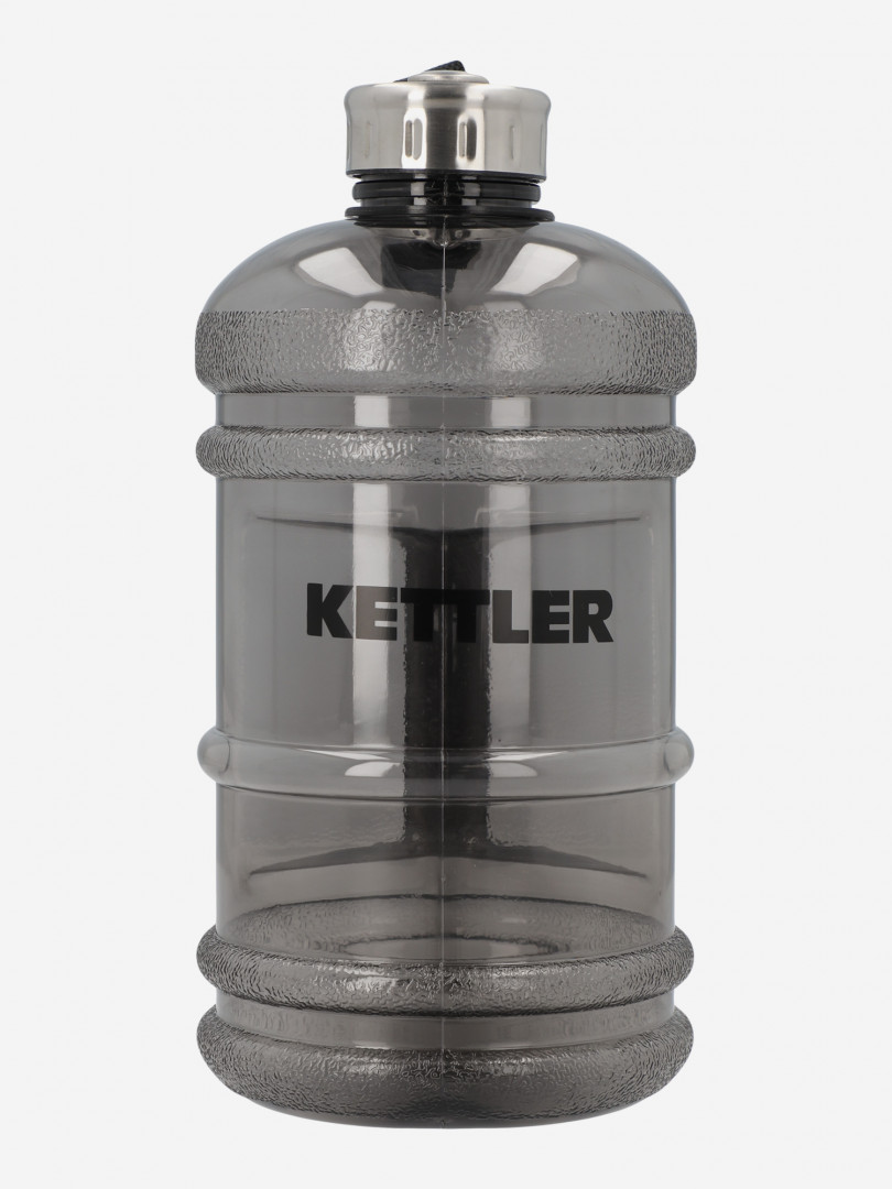 фото Бутылка для воды с ручкой kettler, 2.2 л, серый