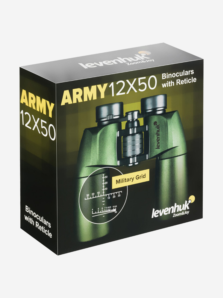 Бинокль Levenhuk Army 12x50 с сеткой