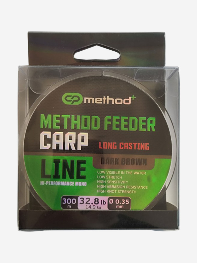 Леска Method+ Method Feeder Carp CARP PRO 300м 0.35мм