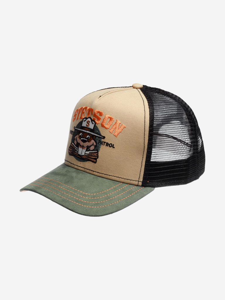 Бейсболка с сеточкой STETSON 7751155 FOREST PATROL (оливковый)