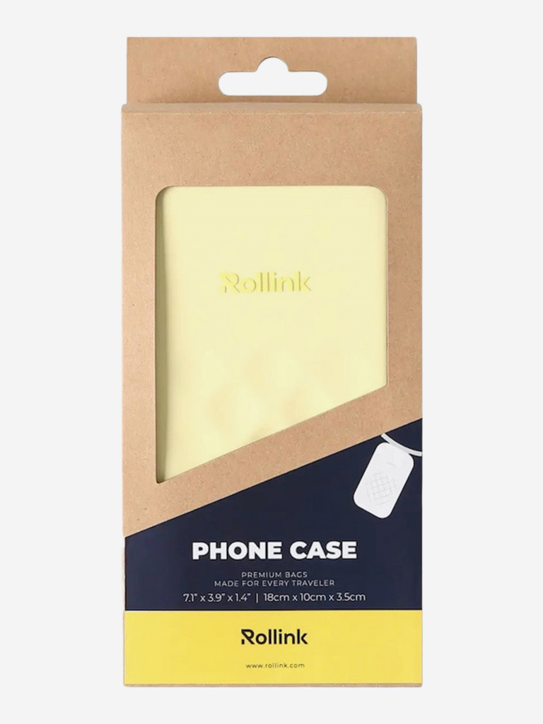 Сумка Rollink Phone Case Regular, желтый