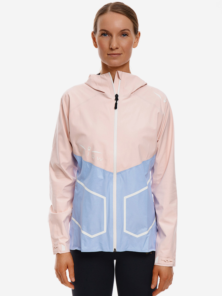 Куртка мембранная женская UGLOW, розовый синий