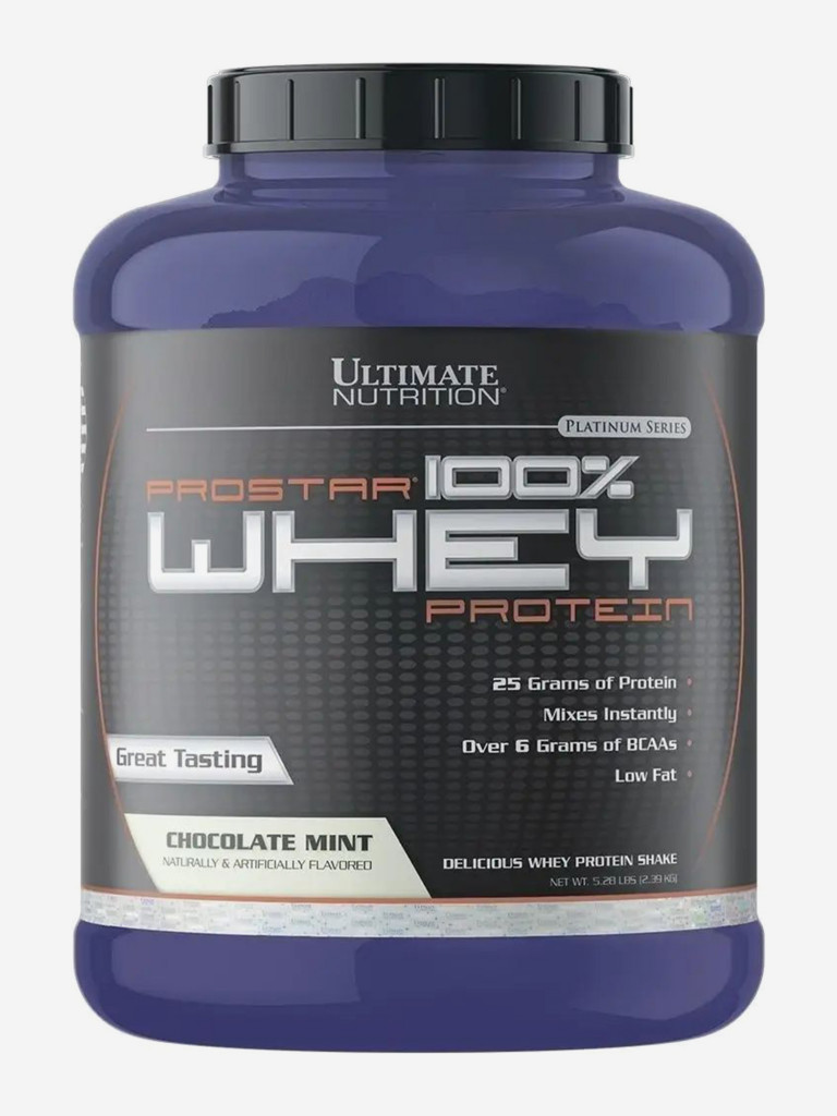 Протеин Ultimate Nutrition Prostar Whey, 2390 г, Шоколад с ментолом