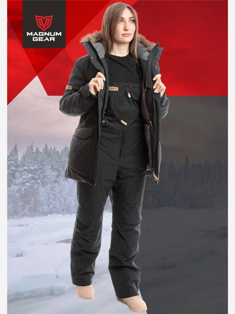 Костюм женский MAGNUM GEAR KARELIA -40° C черный