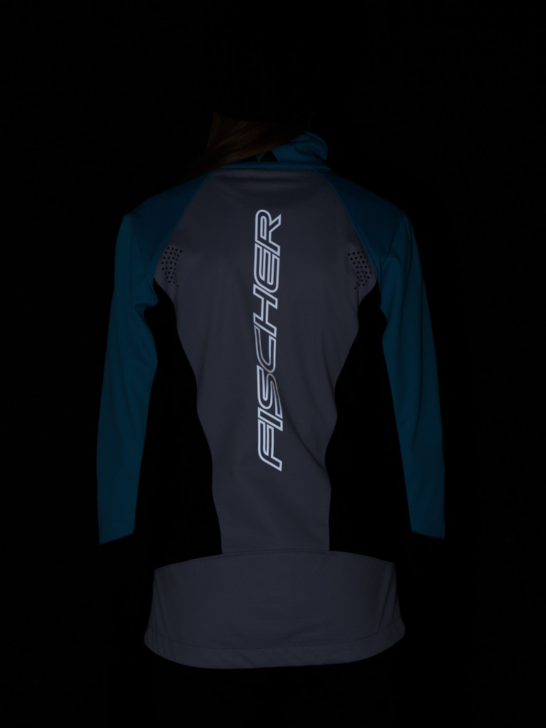 Куртка для беговых лыж для девочек Fischer