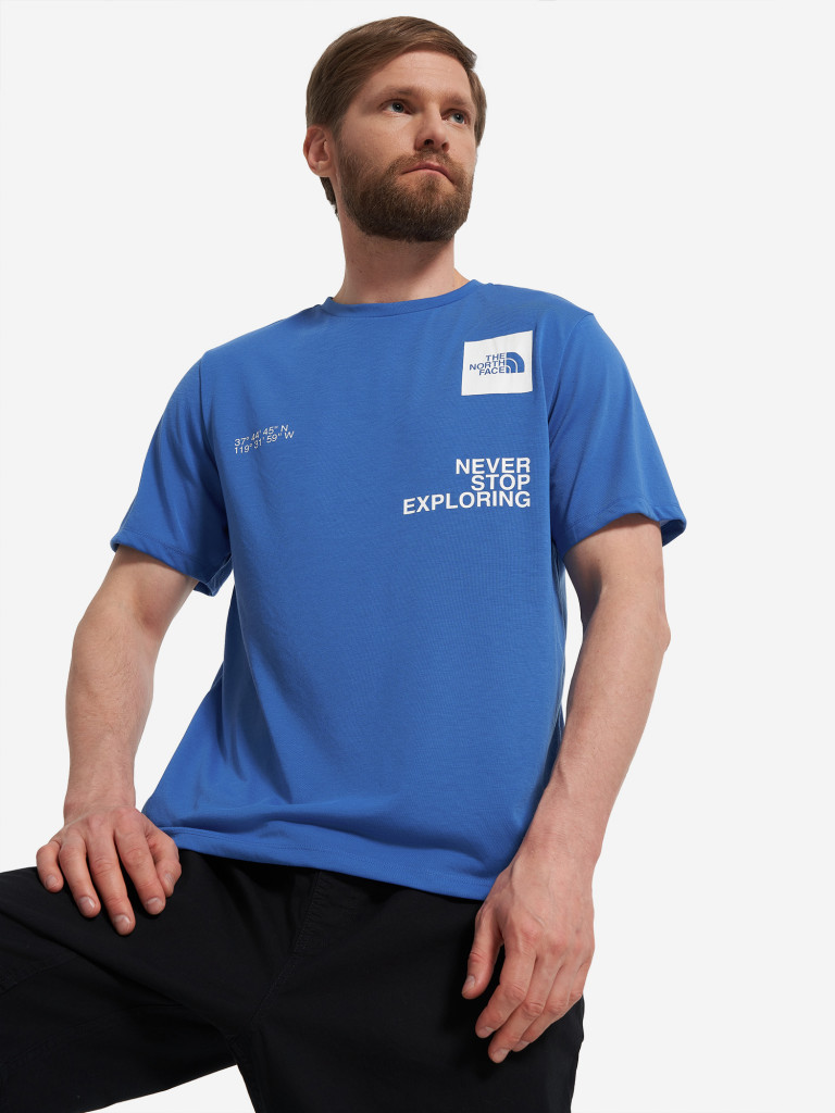 Футболка мужская The North Face Mountain Foundation Coordinates