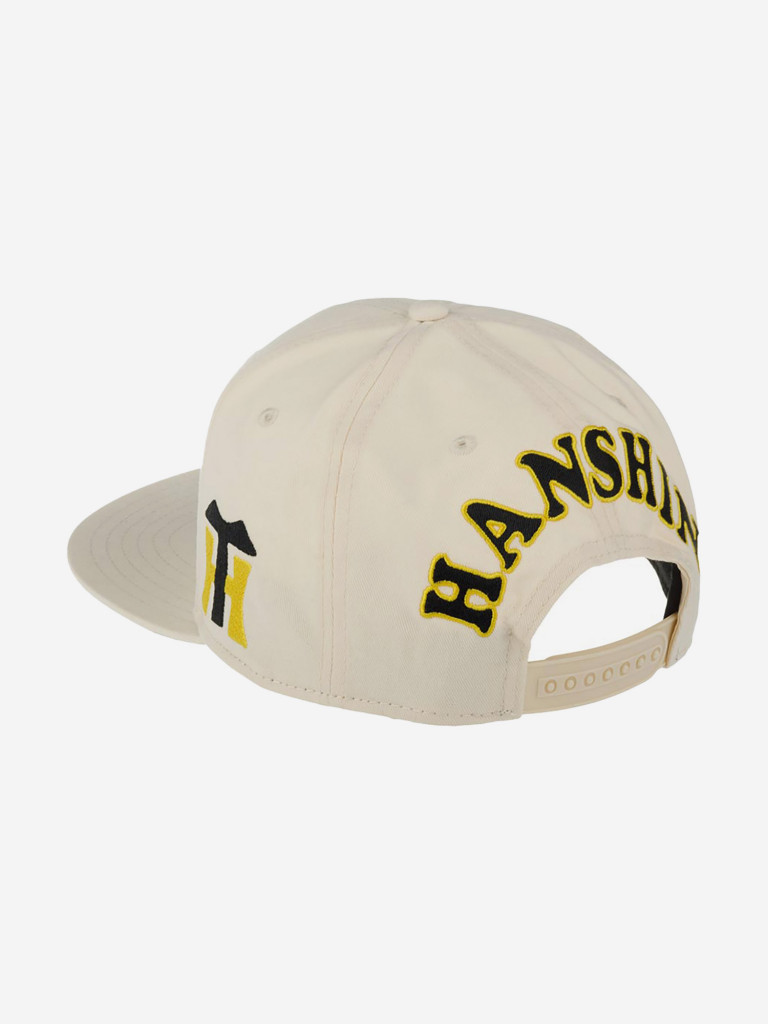 Бейсболка с прямым козырьком AMERICAN NEEDLE 22011A-HTI Hanshin Tigers Blockhead NPL (белый)