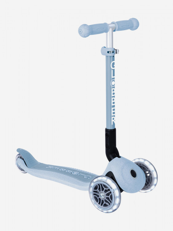 Самокат Globber JUNIOR FOLDABLE LIGHTS ECOLOGIC