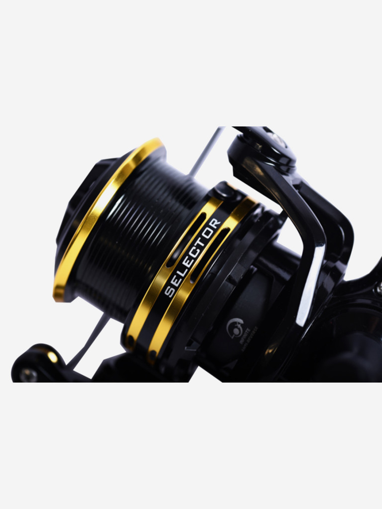 Катушка для рыбалки безынерционная фидерная Black Side Selector 4500FD (6+1 подш.)