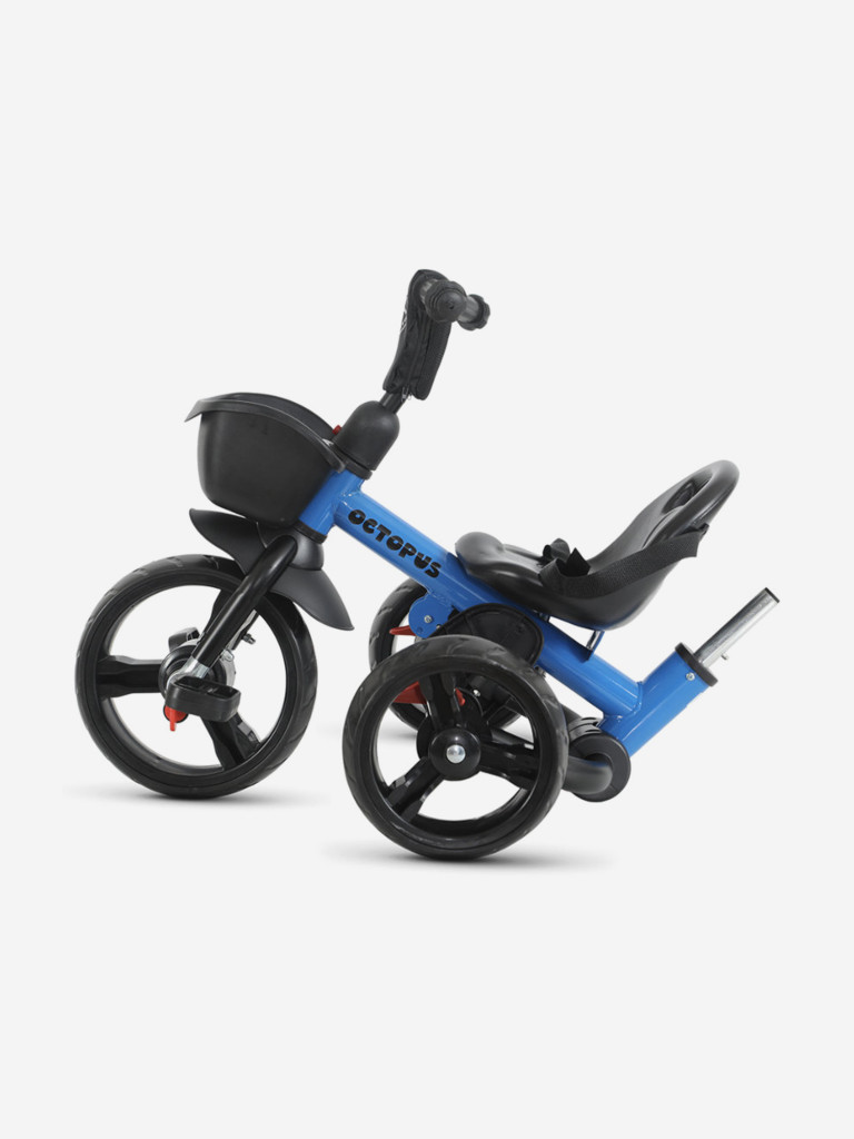 Велосипед детский трехколесный складной Maxiscoo Octopus синий, 2026