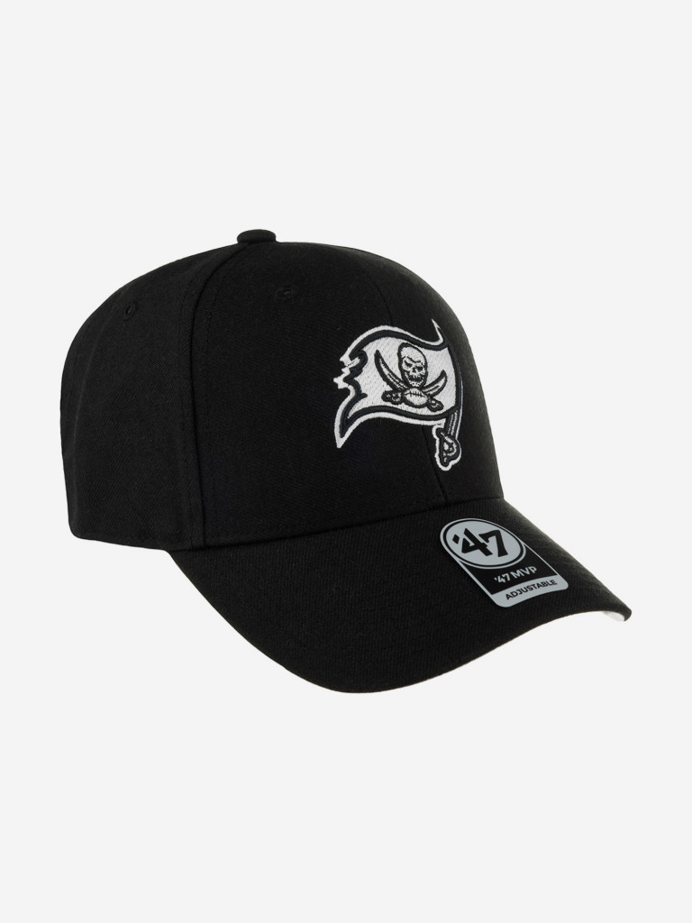 Бейсболка 47 BRAND F-MVP30WBV-BKW Tampa Bay Buccaneers NFL (черный)
