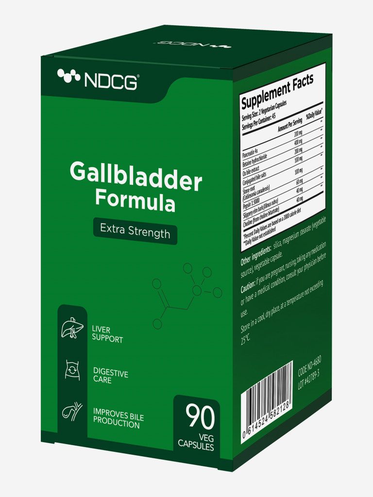 Gallbladder Formula Формула желчного пузыря NDCG, 90 капсул