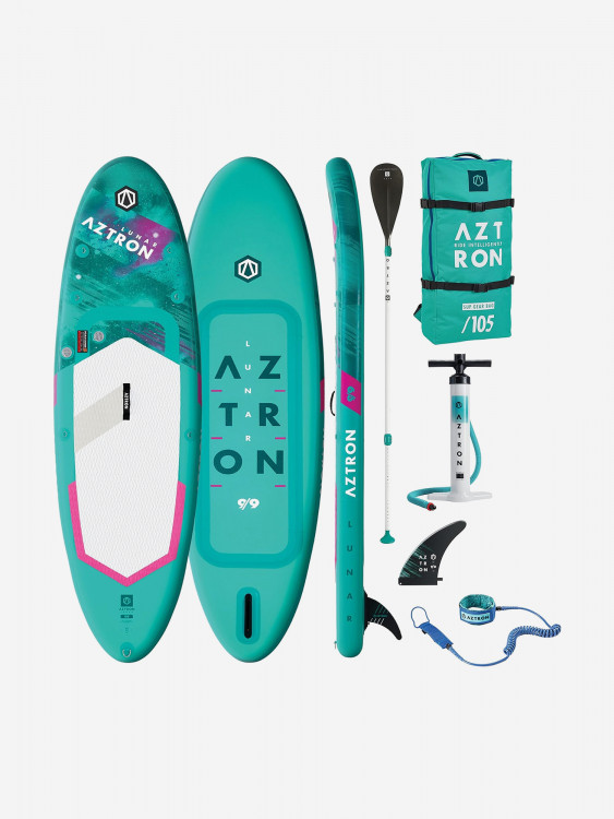 SUP-доска Aztron Lunar 9'9", надувная, универсальная, 297х81х15 см, до 110 кг