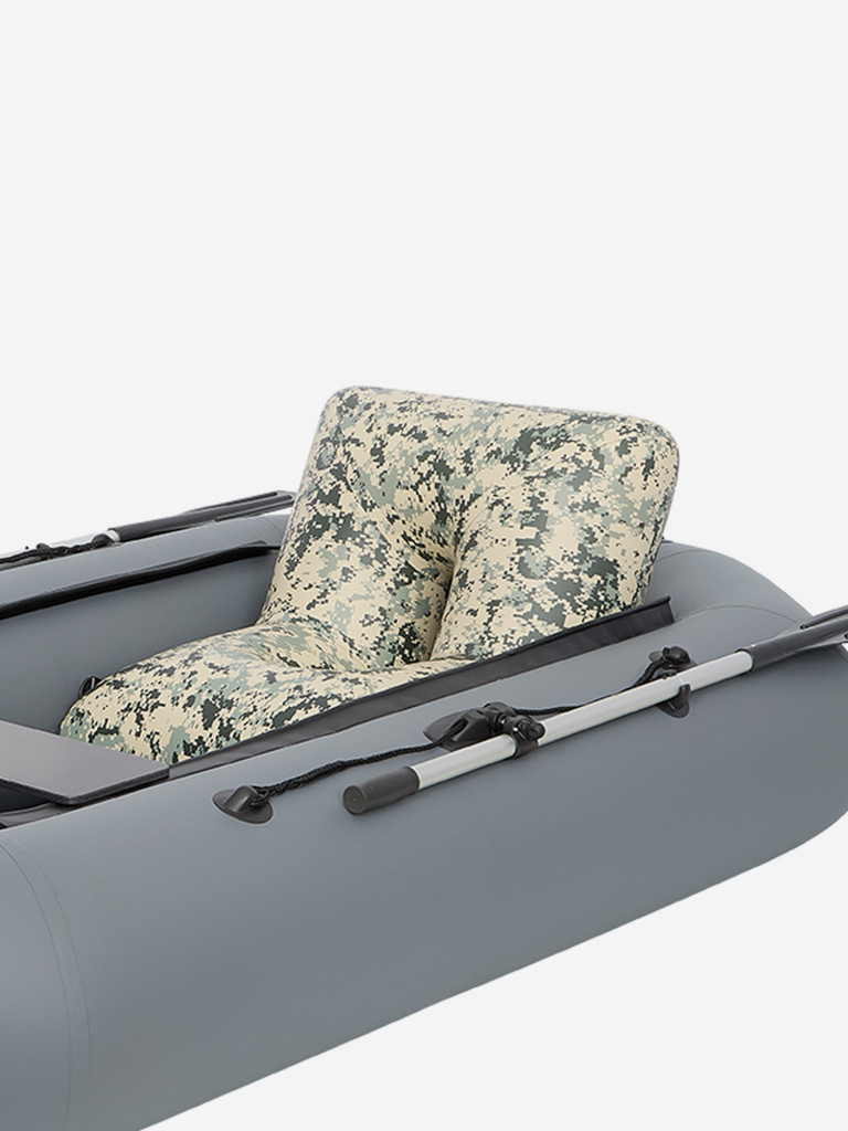 Надувное кресло в лодку ПВХ камуфляж