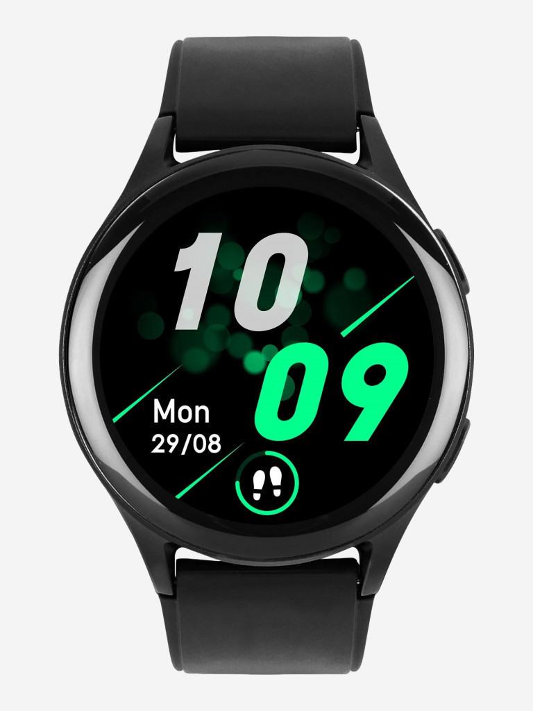 Умные часы TTEC Tempus Pro 36mm Round Case Smartwatch в круглом алюминиевом корпусе с AMOLED-экраном. Цвет: черный