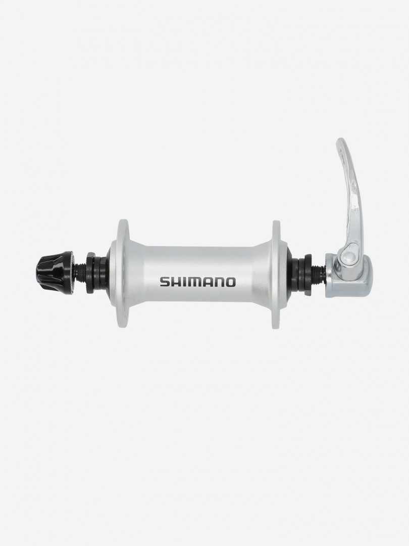 фото Втулка передняя shimano alivio, hb-m430, 36 спиц, серебряный
