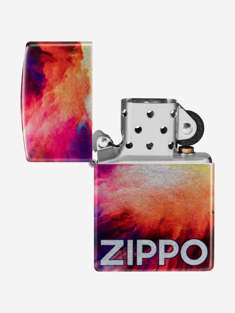 Зажигалка бензиновая ZIPPO 48982 Tie Dye Logo