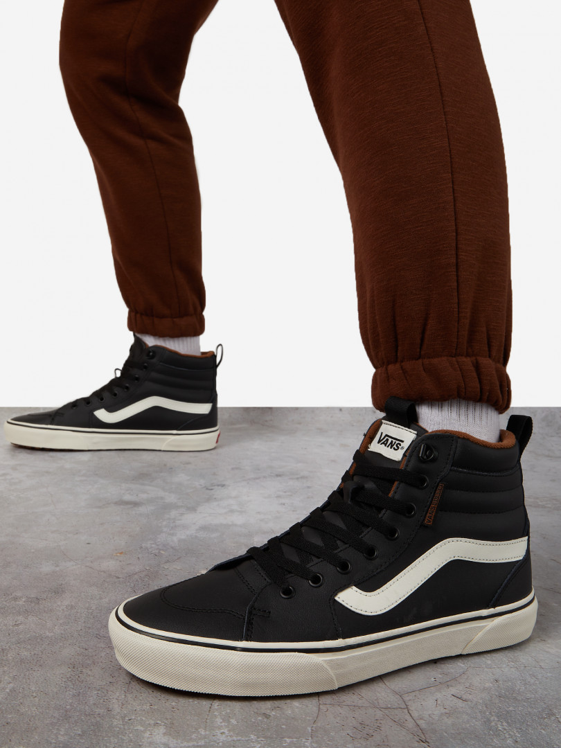 фото Кеды мужские vans filmore hi, черный