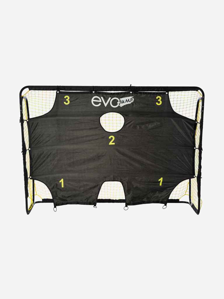 Футбольные ворота EVO JUMP Soccer DS8024, переносные, с мишенью, 213х153х76 см